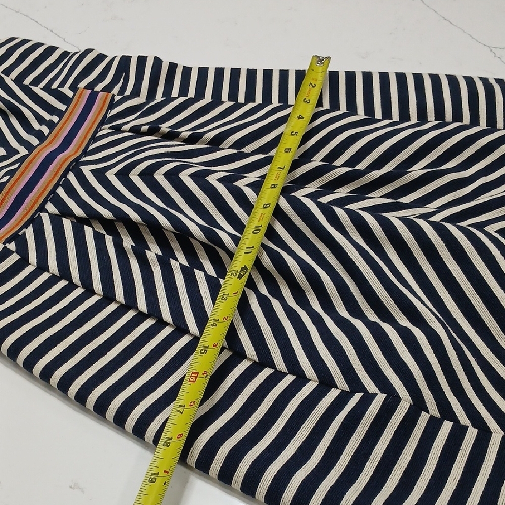 Maeve Black and White A-Line Midi Dress V-Neck Sleeveless New Without Tags - Picture 14 of 16